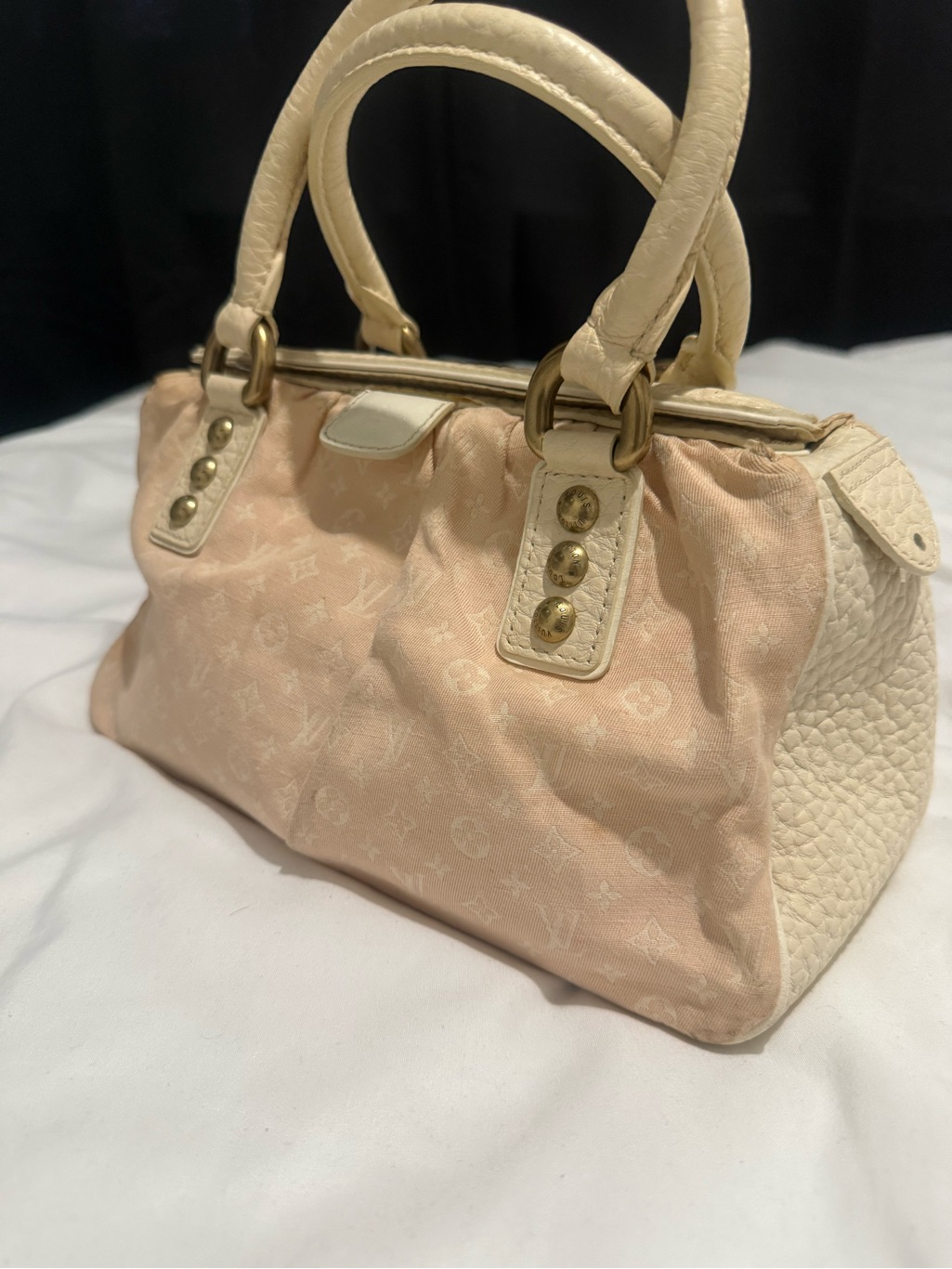 Louis Vuitton Monogram Mini Lin Trapeze Pm